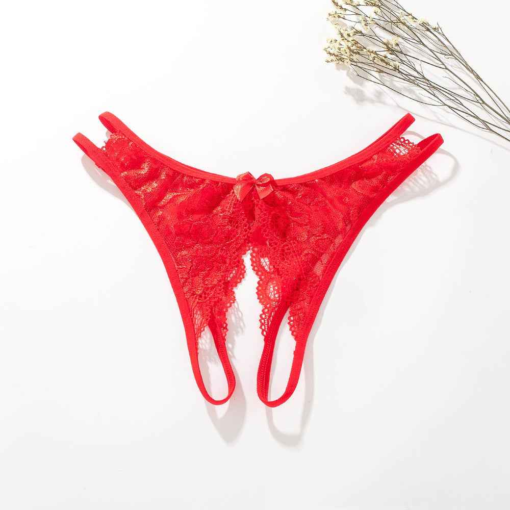 Women's lace thong for couples