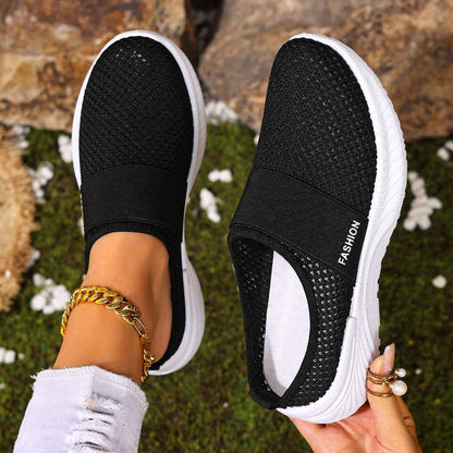 Plus Size Breathable Mesh Casual Shoes for Women