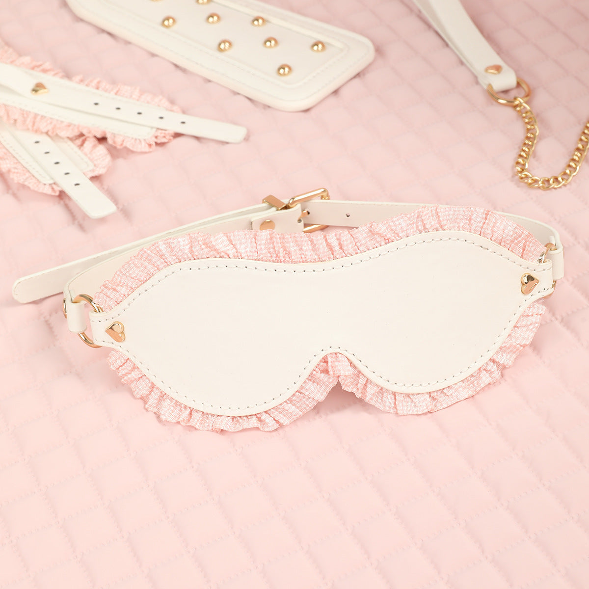 High Quality——Couples' Romantic Date Night Accessory Leather Set