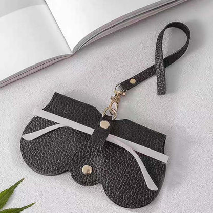 Soft PU Leather Sunglasses Bag