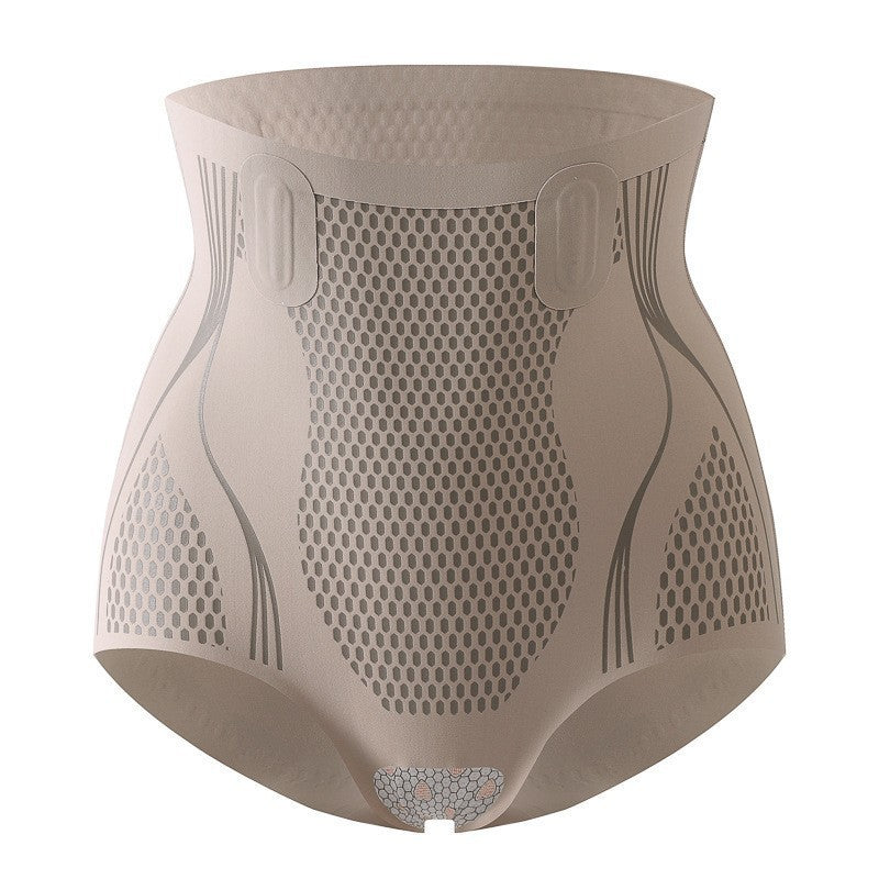 Ice Silk Breathable Tummy And Hip Shaping Shorts