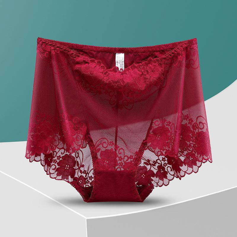 Women's Crochet Lace Boxer Briefs – High-rise,breathable & gently