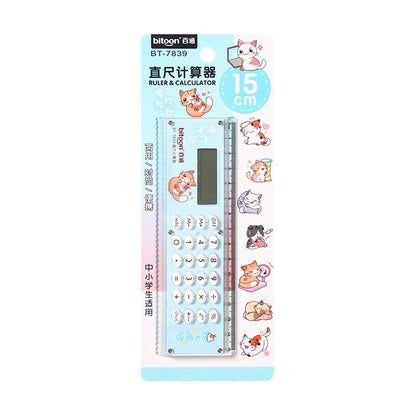 Multifunction Calculator Ruler