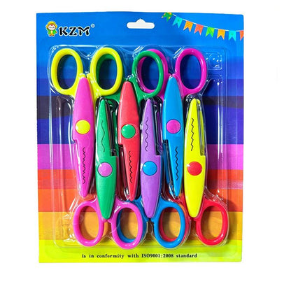Kids Safety Scissors – Round-Tip, for Crafts & School
