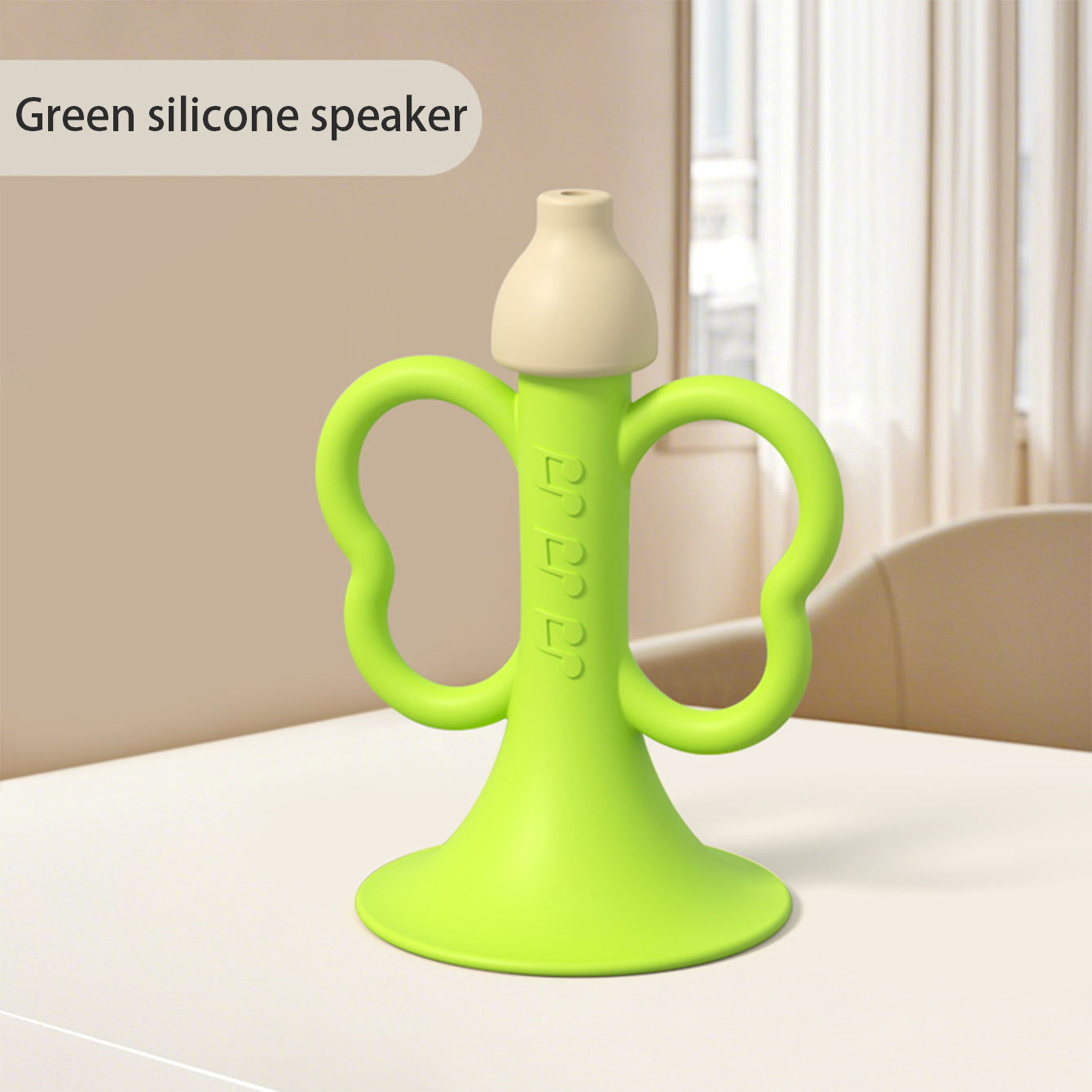 European Children's Silicone Small Horn Toy & Trumpet Toy