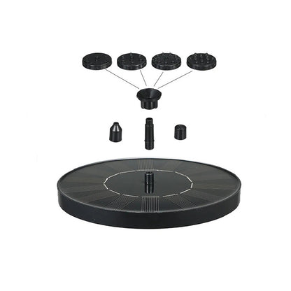 Small solar fountain