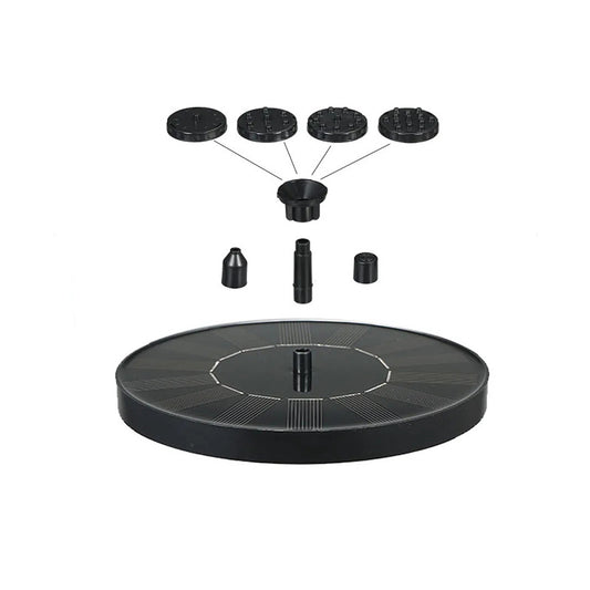 Small solar fountain