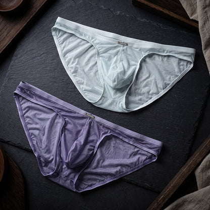Men’s Ultra-Thin Ice Silk Briefs