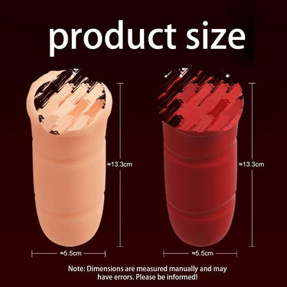 Red lip-shaped decorative ornament，Softly Wraps Around for a Snug Fit