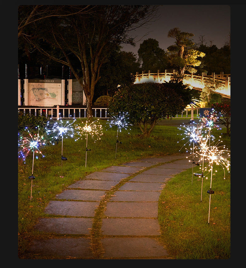 Solar Firework Garden Lights – Waterproof Outdoor Decorative Lights for Yard, Lawn & Patio