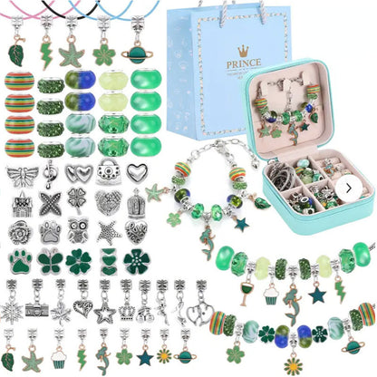 Jewelry Bracelet DIY Making Kit with Jewelry Carrying Box