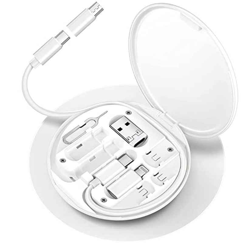 5-in-1 Portable Cable Adapter Storage Box Set