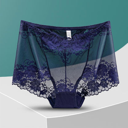 Women's Crochet Lace Boxer Briefs – High-rise,breathable & gently