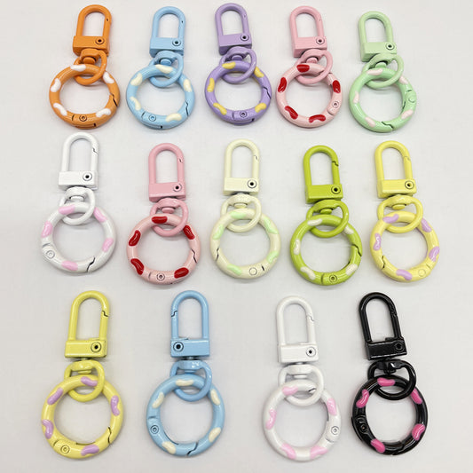 Color Spring Keychain