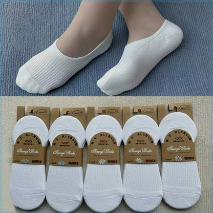 Men’s Cotton Spring & Summer Low-Cut Socks – 10 Pairs Value Pack