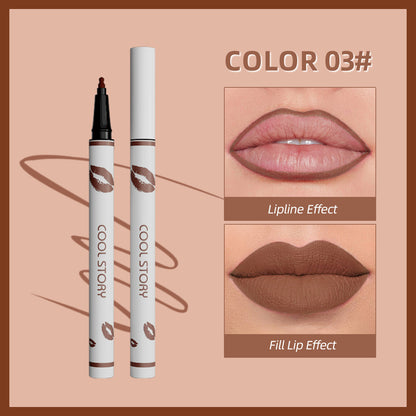 Multi-functional Matte Non-Transfer Long-Lasting Lip Color Pen