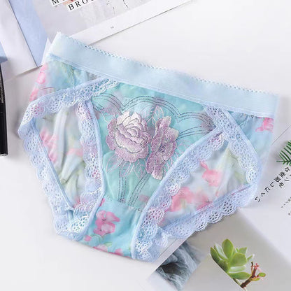 Sexy lace embroidered panties