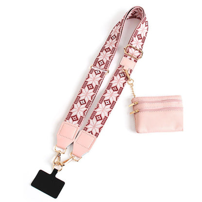 Phone Strap with Zippered Pouch🎉