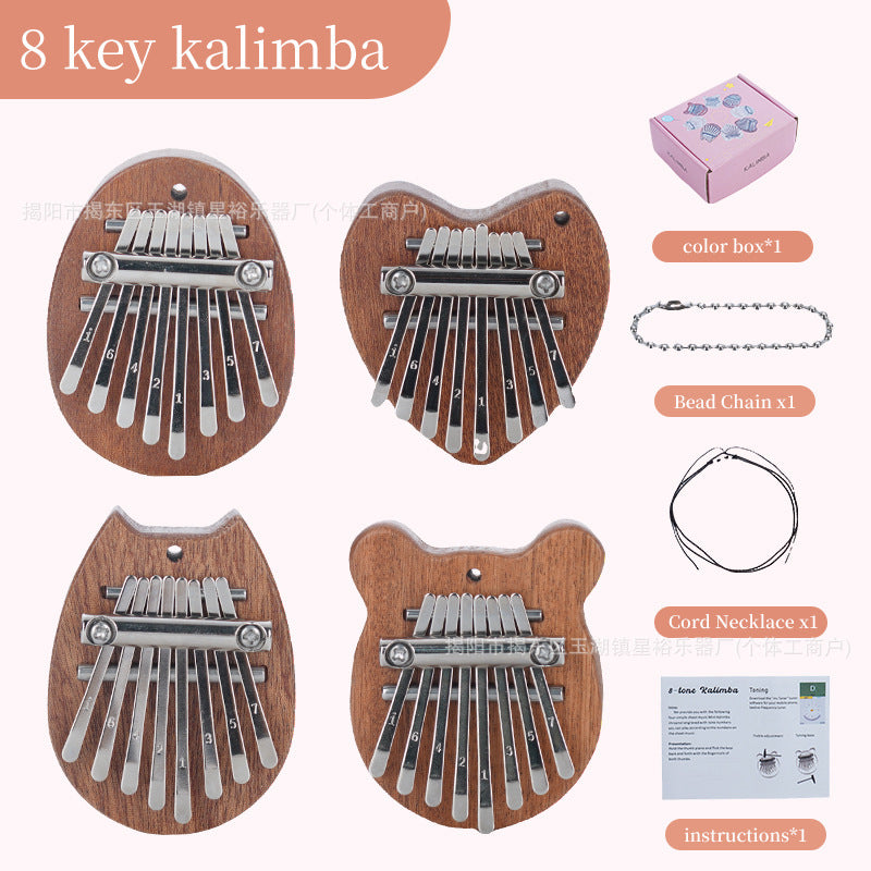8 Keys Mini Kalimba Thumb Piano
