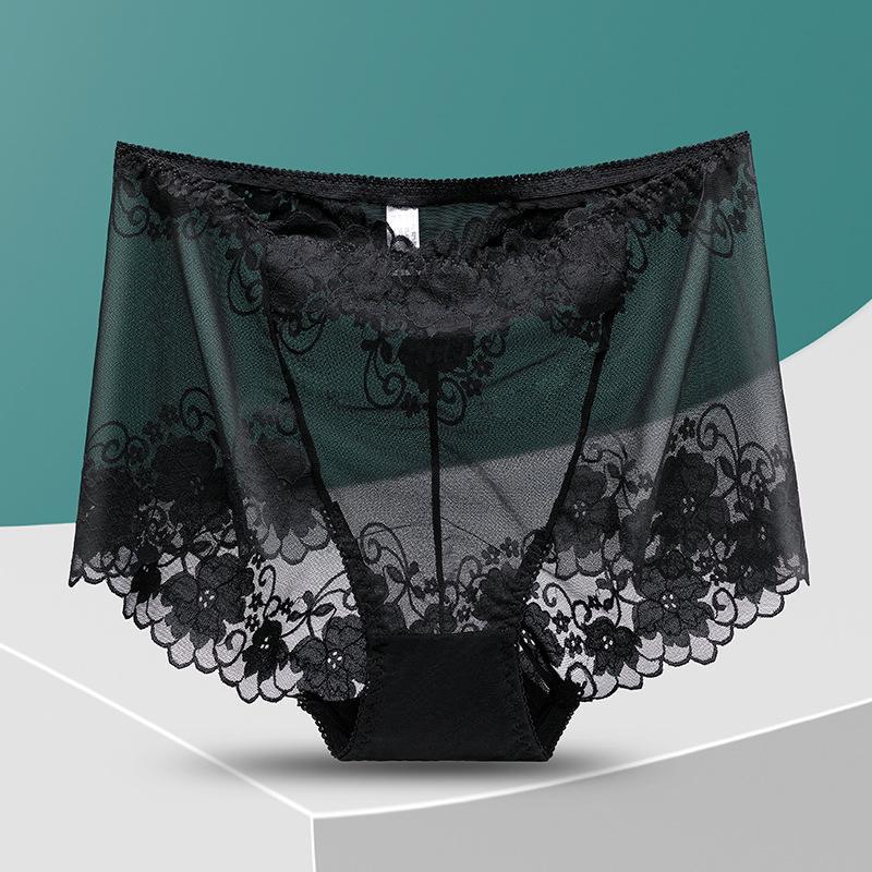 Women's Crochet Lace Boxer Briefs – High-rise,breathable & gently