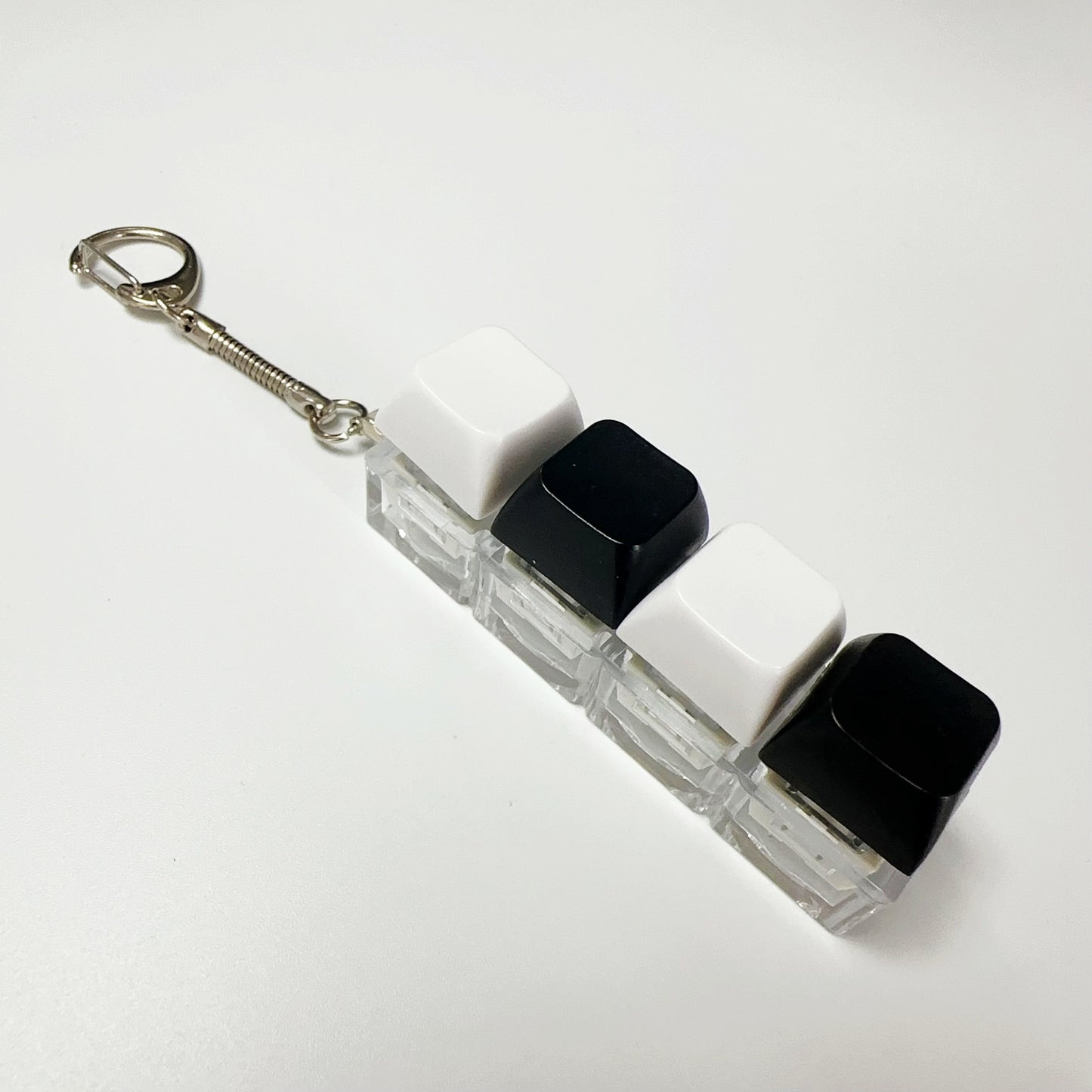 Stress Relief Push Button Keychain Fob