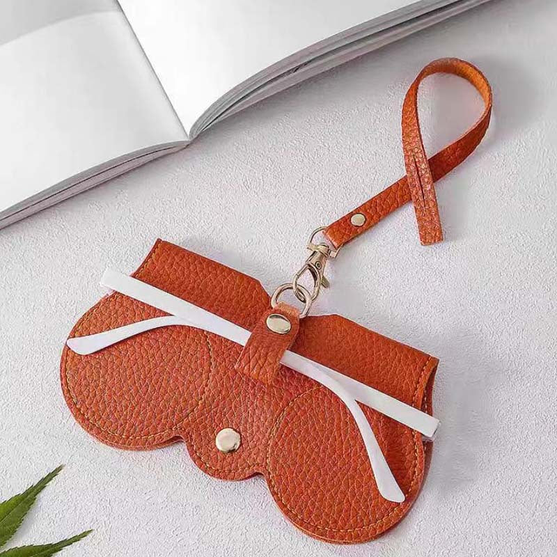 Soft PU Leather Sunglasses Bag