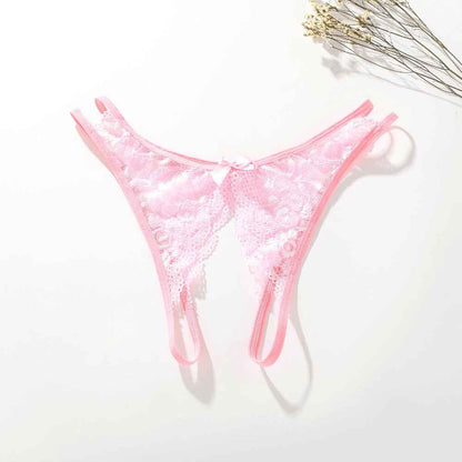 Women's lace thong for couples