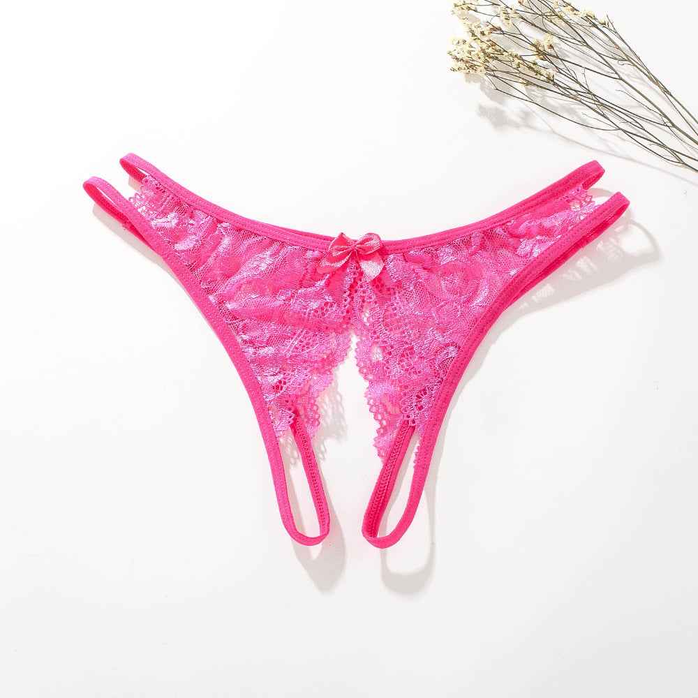 Women's lace thong for couples