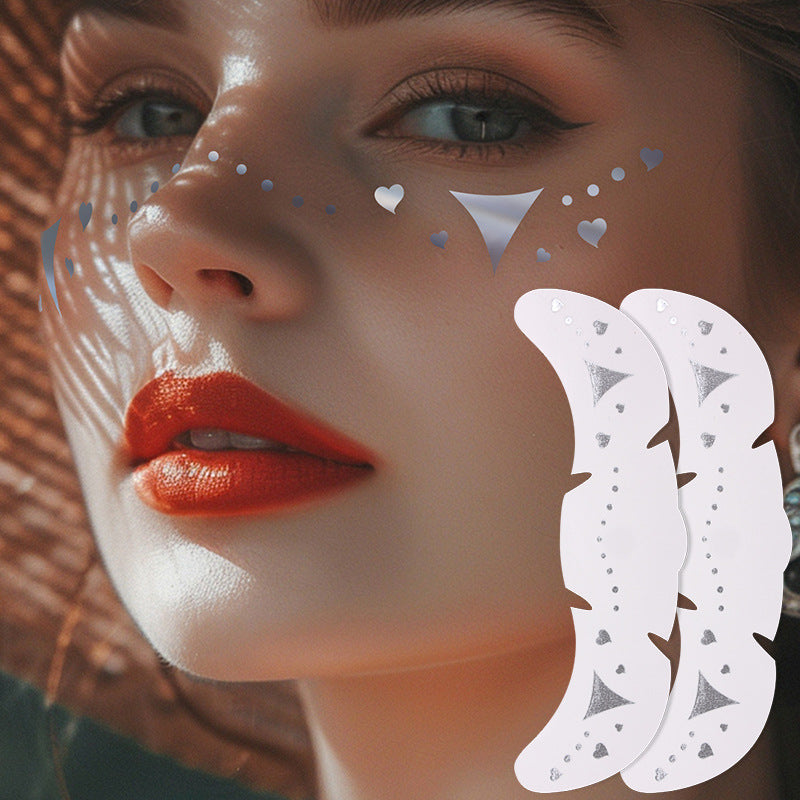 Gold foil freckle stickers, waterproof