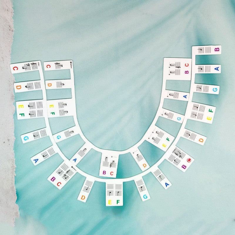 Detachable Piano Note Guide