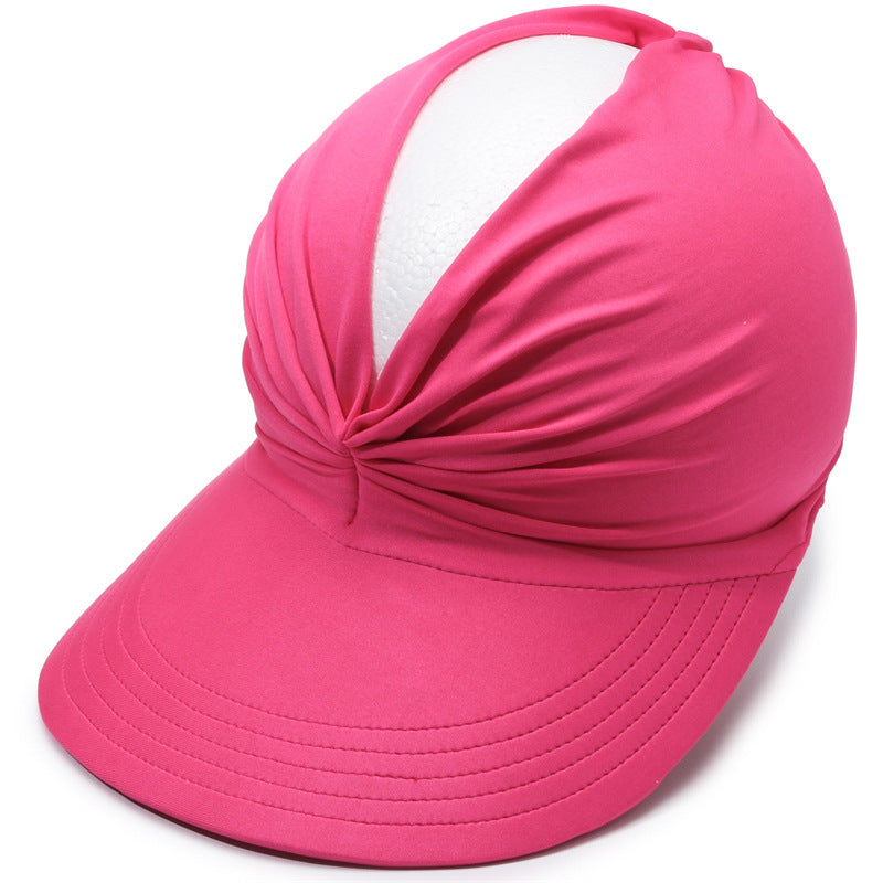 Women's Outdoor Sports Visor Hat、Beach Sun Protection Cap 🧢