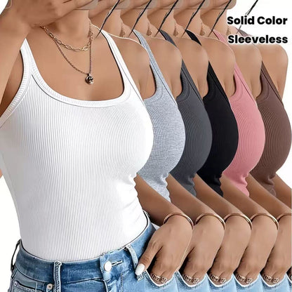 High Quality——Women’s Summer Spaghetti Strap Tank Top for Layering (Sports Inner)