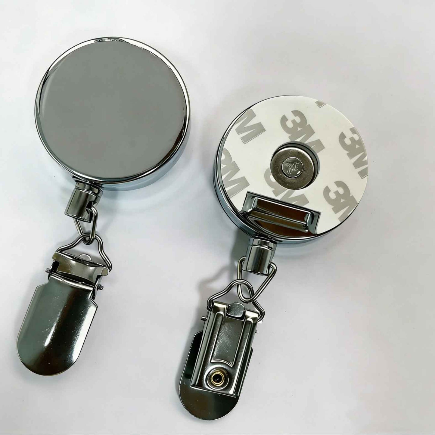 Retractable Metal Clip with Auto-Rebound Steel Wire Rope – 50cm Extendable Towel Holder Clip