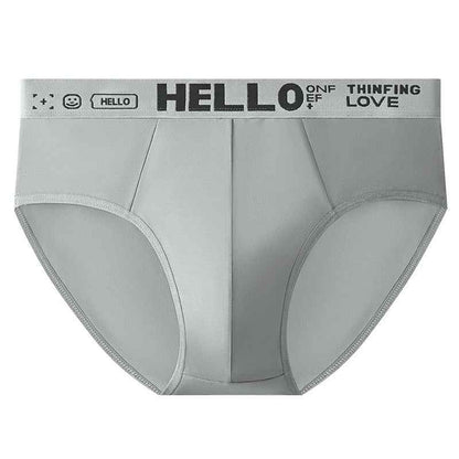 Men's Premium Letter Print Briefs