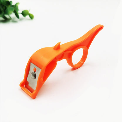 Portable ring-style reverse peeler, a small fruit thin-skin peeler to avoid wasting fruit flesh