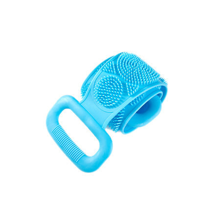 Silicone Back Scrubber Towel, Powerful Double-Sided Body Scrubber for Shower