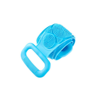 Silicone Back Scrubber Towel, Powerful Double-Sided Body Scrubber for Shower