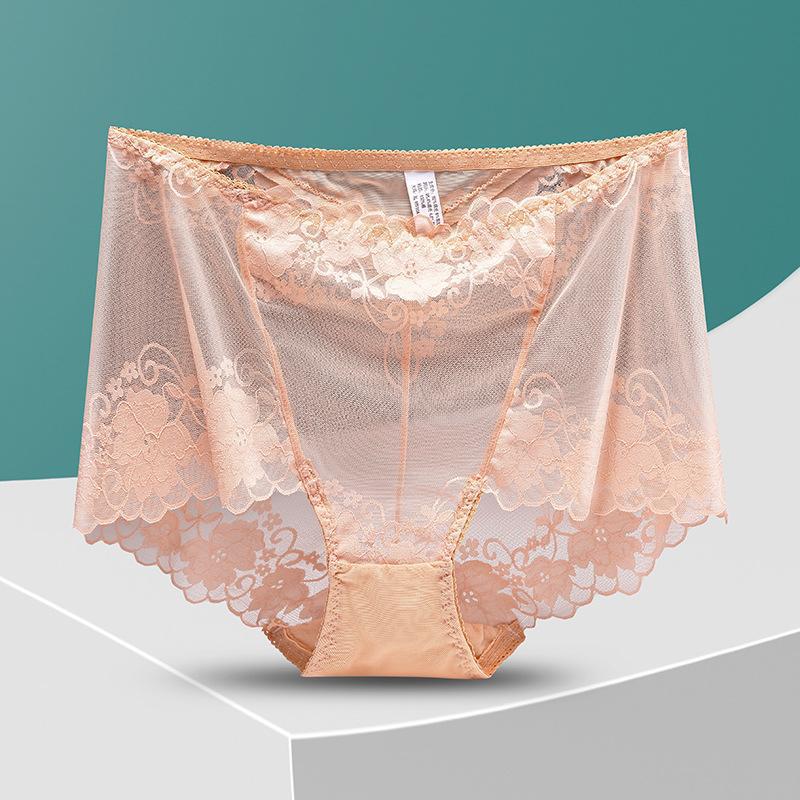 Women's Crochet Lace Boxer Briefs – High-rise,breathable & gently