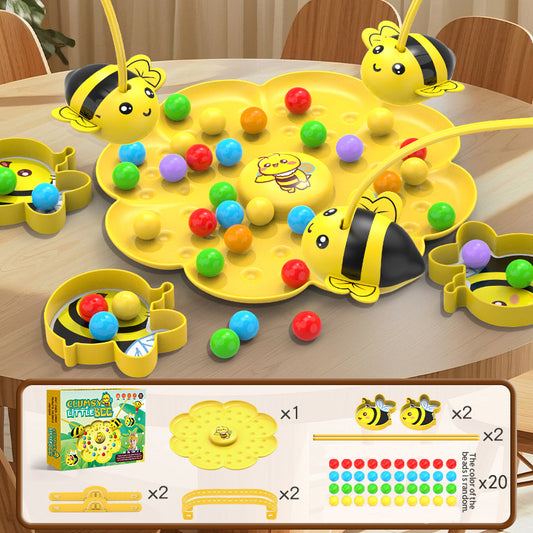 Little Bee Magnetic Bead Fishing Toy for Children