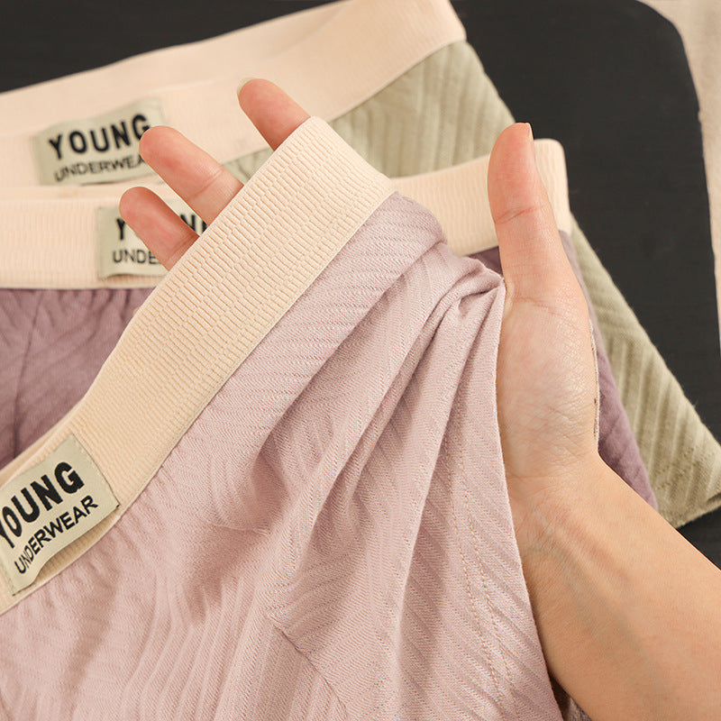 Men’s Cotton Jacquard Boxer Briefs