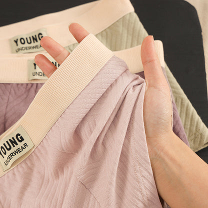 Men’s Cotton Jacquard Boxer Briefs