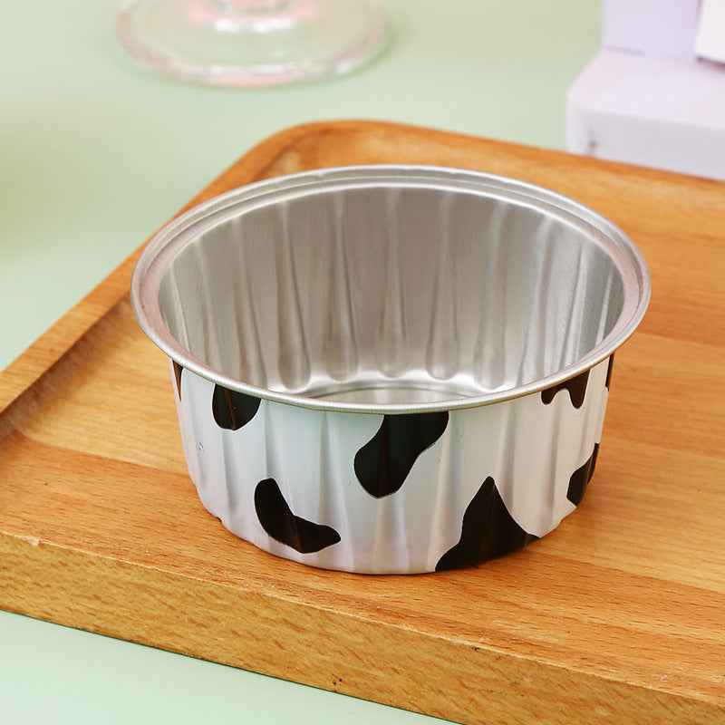 125ML Thickened Food-Grade Round Aluminum Foil Baking Cups – Oven, Air Fryer & Freezer Safe