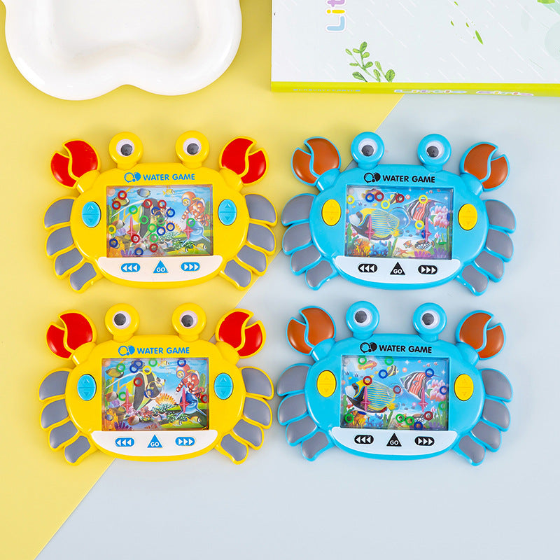 Crab ring toss toy, educational toy for children