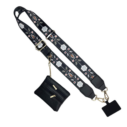 Phone Strap with Zippered Pouch🎉