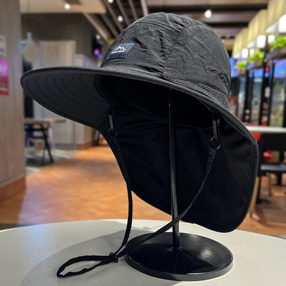 Outdoor UV Protection Sun Hat – Wide Brim Fishing, Hiking & Cycling Cap