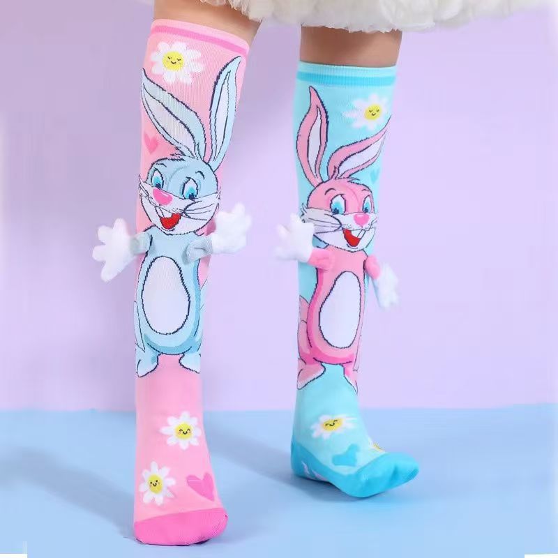 3D Fun Knee-High Socks For Children