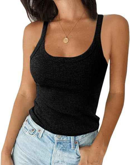 High Quality——Women’s Summer Spaghetti Strap Tank Top for Layering (Sports Inner)