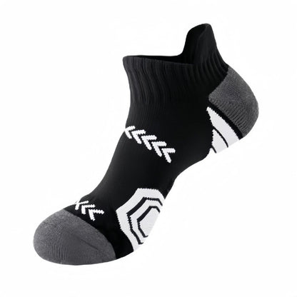 [2 Pairs] Terry Sports Ankle Socks – Thick, Anti-Odor & Durable for Men