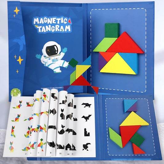 Magnetic Tangram Puzzle, Children's Jigsaw Puzzle