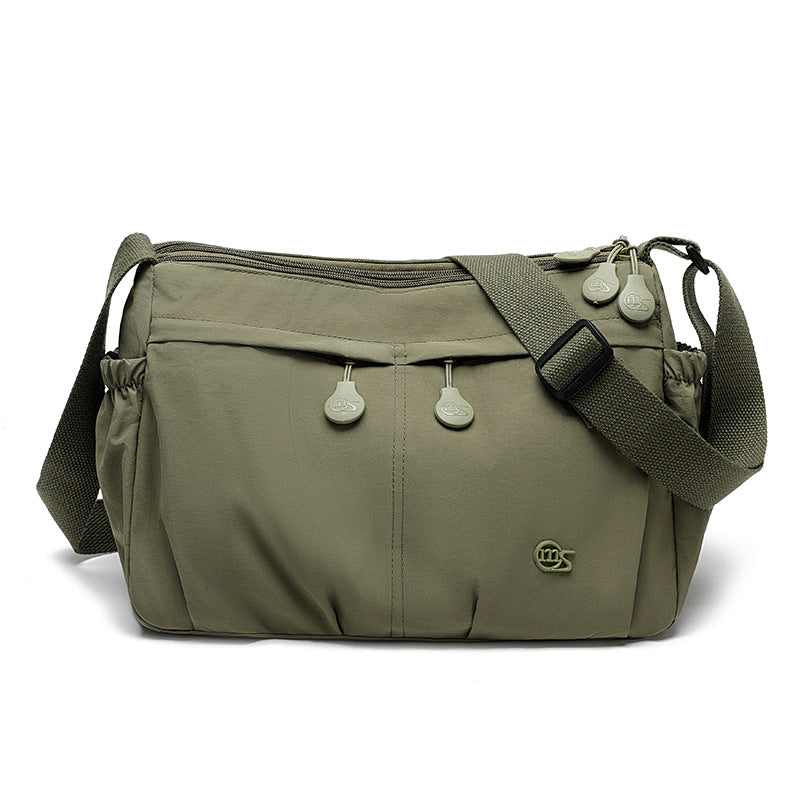 High Quality—Women's Multi-Layer Nylon Crossbody Bag，Lightweight & Large Capacity